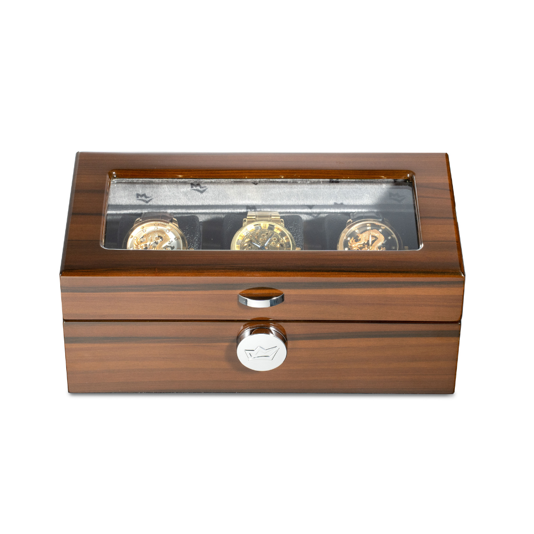 The Horizon - Wood Watch Box