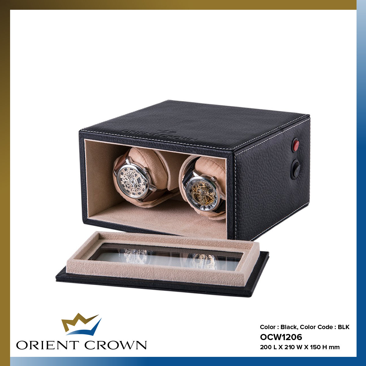 Orient crown deals watch winder